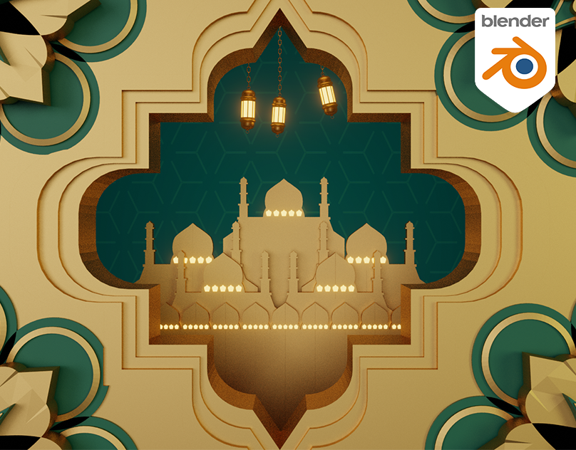 Ramadhan Intro 3D Animation